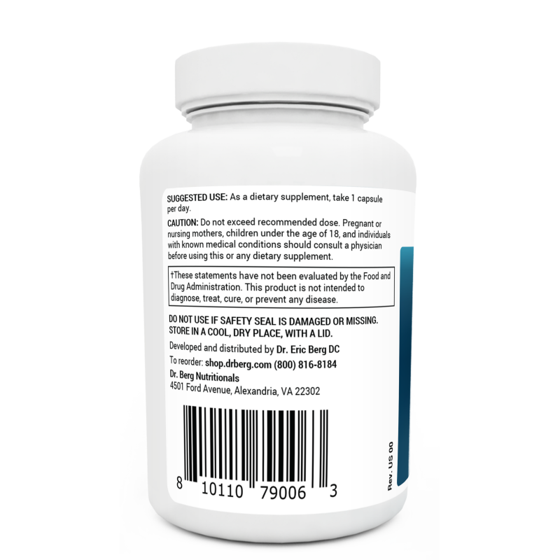 Adrenal & Cortisol Support - 60 Vegetable Capsules