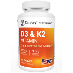 D3 & K2 Vitamin (5,000 IU)...